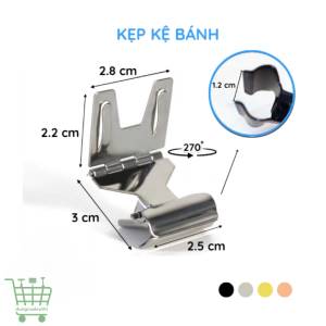 Kẹp kệ bánh nhỏ, kẹp tag nhỏ