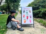 Standee quán cà phê 2 mặt: Một khung, hai nội dung quảng bá