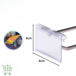 Nẹp tem cài siêu thị, nẹp cài giá