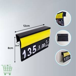 Bảng cài lật số siêu thị 