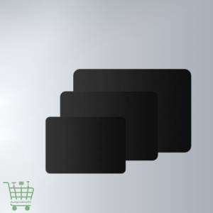 Bảng nhựa PVC đen KT A4, A5, A6, bảng ghi giá siêu thị 