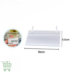 Nẹp tem nhựa khuy bấm siêu thị, nẹp giá khuy bấm